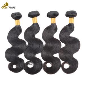 Quality Indian Choice Brazilian Remy Human Hair Bundles In Natural Black wholesale