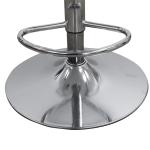 Modern Swivel Bar Chair Foot Base Iron Plate Molding One Piece Foot Pedal Disc