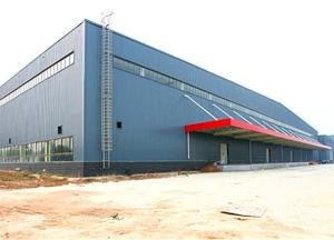 Quality Large Span Metal Storage Buildings Glass Wool Sandwich Panel Equipped wholesale