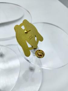 Quality Colour Filling Anime Lapel Pins , Souvenirs Womens Brooch Pins wholesale