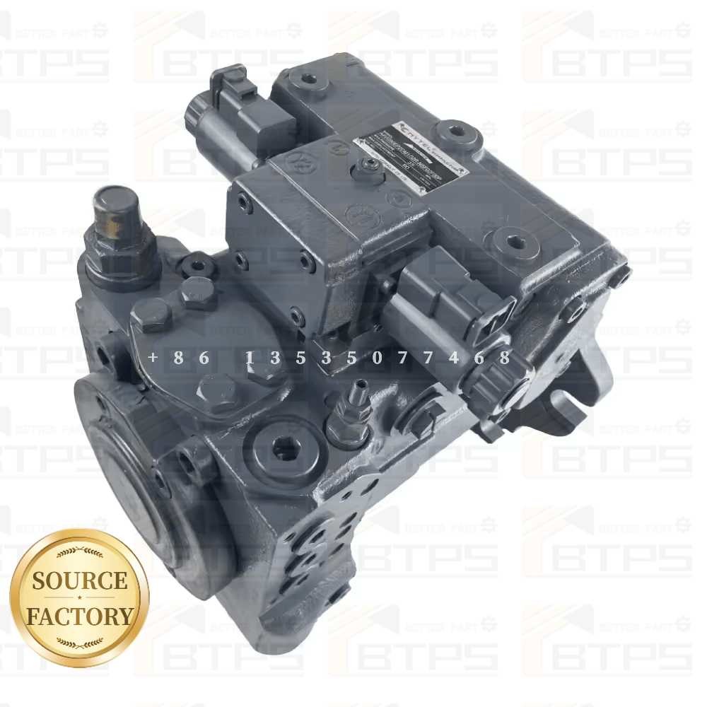 Rexroth A4VG125 Variable Displacement Axial Piston Pump R22053398 Hydraulic Pumps Model A4VG125EP4D1/32R-NAF02F021BP