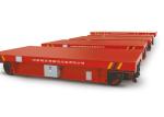 Busbar Powered Electric Flat Battery Transfer Cart with High frequency Running