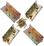 Surealong Metal Bed Frame Hooks for Headboard Furniture Hardware 86mm*26.5mm