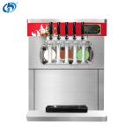 21L Capacity Soft Serve Ice Cream Machine 5 Flavors Automatic Yogurt Icecream