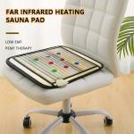 Stones Far Infrared Amethyst Mat FIR PEMF Photon Jade Tourmaline Heating Pad