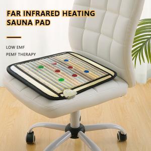 Quality Stones Far Infrared Amethyst Mat FIR PEMF Photon Jade Tourmaline Heating Pad wholesale