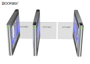 Quality Anti Fingerprint Surface Security Swing Gate , Mechanical Turnstile Long Life Span wholesale