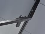 Tempered Glass Corner Quadrant Shower Enclosure Black ISO9001