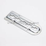Custom Stamped Metal Parts Steel Metal Plate Pressed With Holes