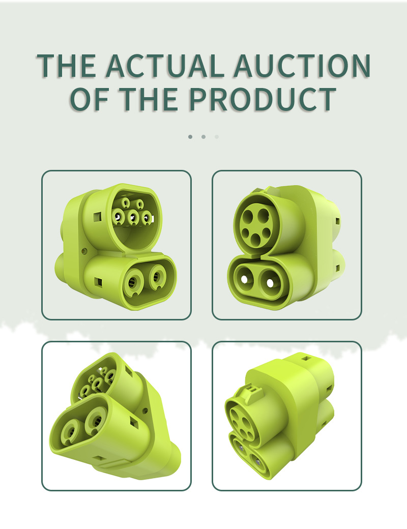 250kw 250A CCS1 to CCS2 EV Connector Fast Charging DC Charging Adapter for Green Energy Electric Vehicle Charging Solutions