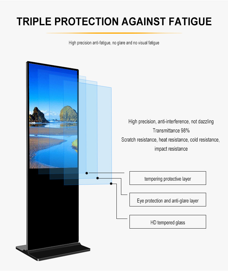 Advertising Wall Mounted 1920x1080 Outdoor Digital Signage