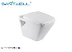 Popular ceramic wall mounted toilet sanitary ware wc For bathroom
