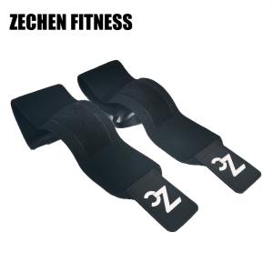 Quality Black Cotton Elastic Weight Lifting Wrist Brace Training Gym Wrist Support Straps wholesale