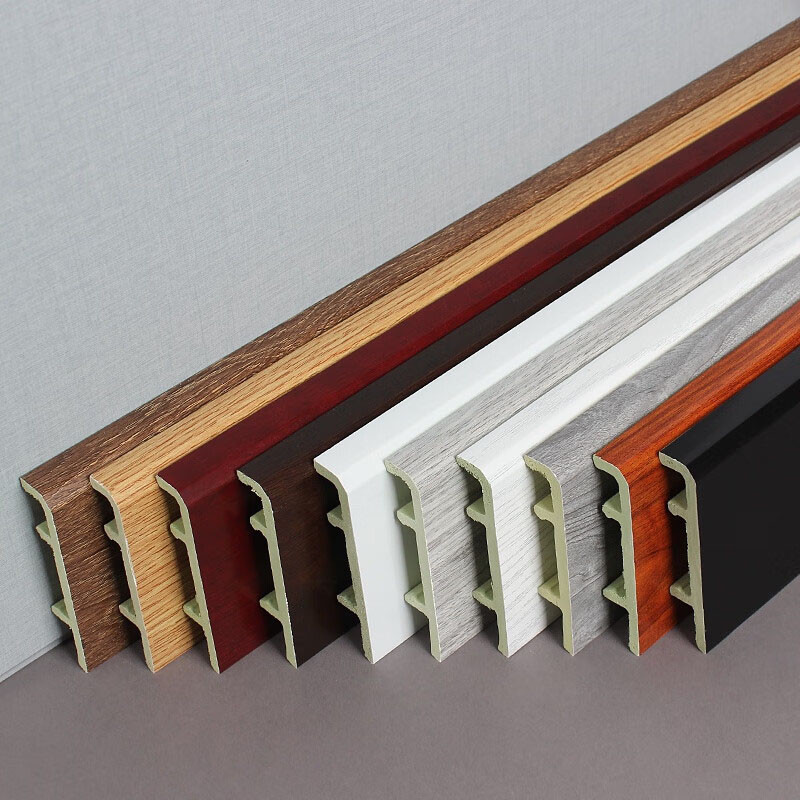 moisture resistant WPC Skirting Wood Plastic Composite WPC