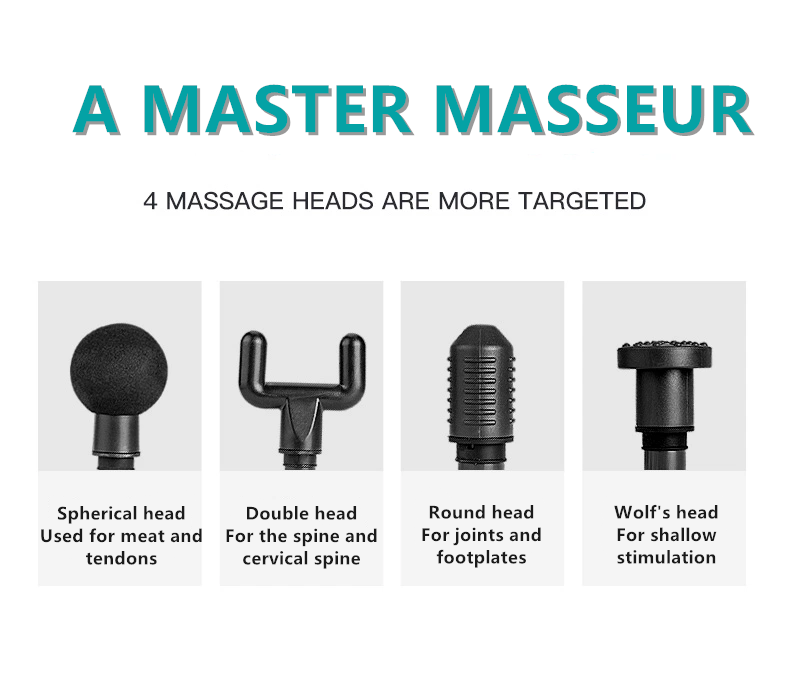 Latest Body Vibration Massage Gun / Electric Deep Percussion Massager