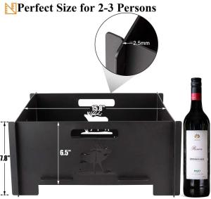 Quality Portable Charcoal Campground Fire Pit wholesale