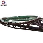 LLDPE Rescue Plastic Boat Canoe Rotational Mould Customized