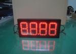 10 Inches 7 seg LED display , Digits Clock 8888 moving message display