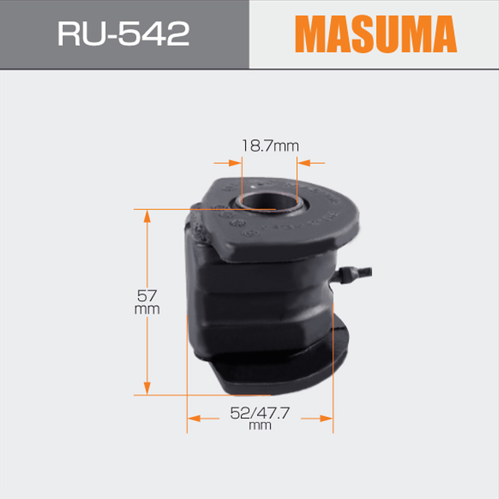 RU-542 MASUMA Auto Mountings Suspension Bush V26W 4M40T 51350-S2H-013 51391-S2H-003