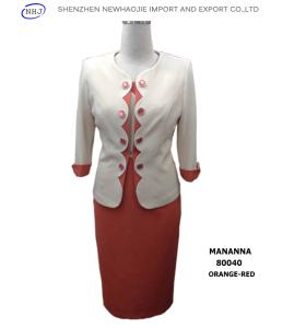 Quality Top quality new material fashion latest woman suit for wedding wholesale