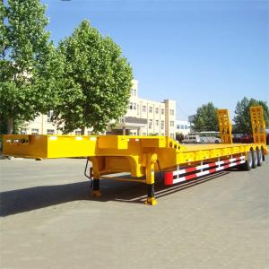 Quality China New Tri Axle Low Loader Tractor Truck Trailer wholesale