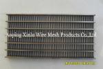 Flat Wedge Wire Panel Iron Ore 316 Stainless Steel Grating 300 - 3000mm Width