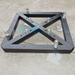 Heavy-Duty Spigoted Ground Support Truss System for Event and Stage Construction