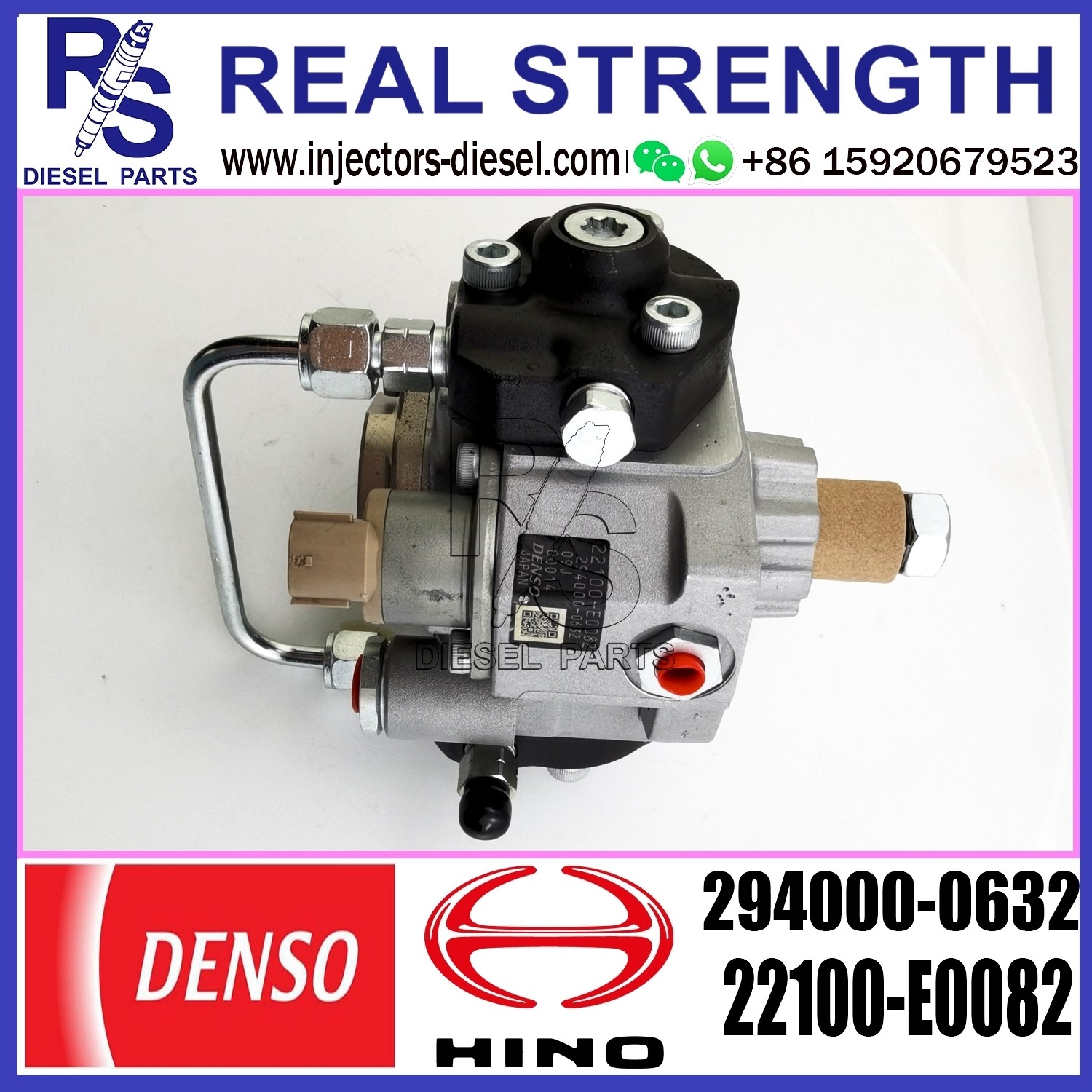 DENSO PUMP 294000-0632 22100-E0082 Diesel Fuel Injector Pump assembly 294000-0632 22100-E0082 For HINO Engine