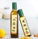 Clear Glass Lid Square Dark Green Glass Bottle for Olive Oil 250ml 500ml 750ml