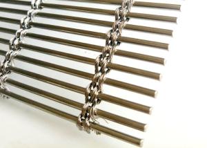 China Metal Cable 1mmx4 Architectural Stainless Steel Wire Mesh Cladding on sale