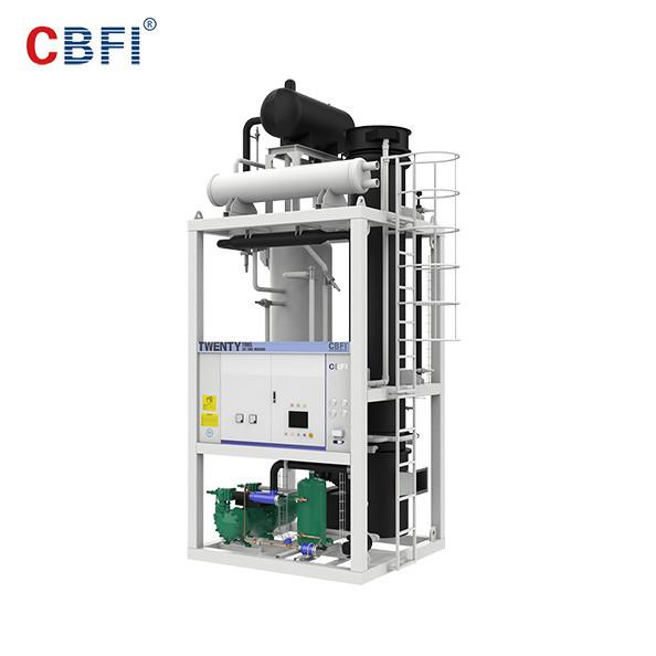 PLC Touch Screen Control Ice Tube Machine Crystal Ice Tube Maker Bitter