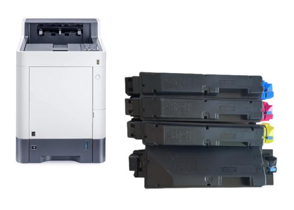 Kyocera TK-5280 Original Black and Colour Toner Cartridge 4 Pack for Printer