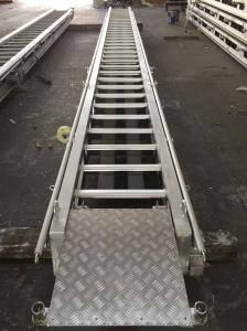 Quality Stainless steel boat ladder LR Approval Marine Aluminum Alloy Fixed wholesale