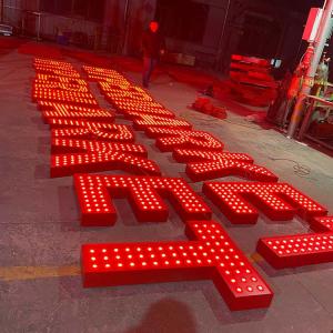 Quality Shopping Center Giant Light Up Letter Signs 10cm Thickness wholesale