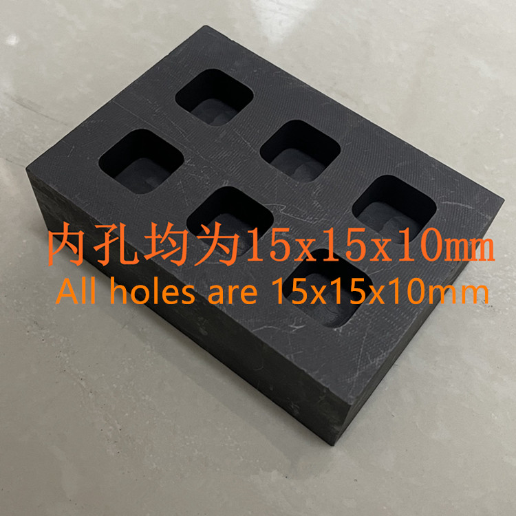 Various Sizes High Pure Graphite Materials Graphite Crucible for Chemical Composition