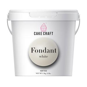 Quality HALAL Gluten Free White Fondant Icing / White Roll Out Icing 5kg 11 Lbs Large Bucket Pack wholesale