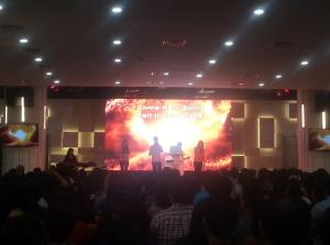 Quality CE RoHS P5.95 Led Stage Backdrop Display , Large Led Screens For Concerts wholesale