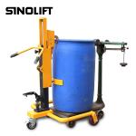 DT350 Gal Hydraulic Drum Handling Equipment Lifter High Elasticity Wheel