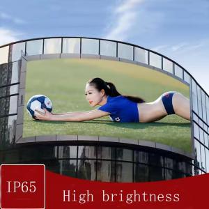 Quality IP65 Outdoor Advertising Commercial Led Display Screen With Constant Current Driver wholesale