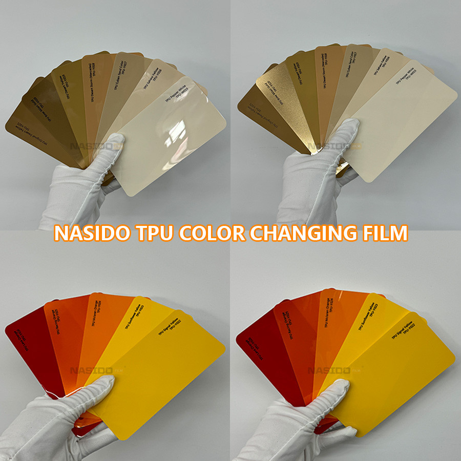 NASIDO Sand Proof TPU Turquoise Color Wrap Film For Car Body 5 Years Warranty