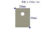 Polished Ceramic Substrate Plate 10x10mm for Customer Requirements
