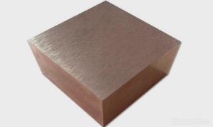 Quality Grind Surface Tungsten Copper Plate Tungsten Copper Alloys wholesale