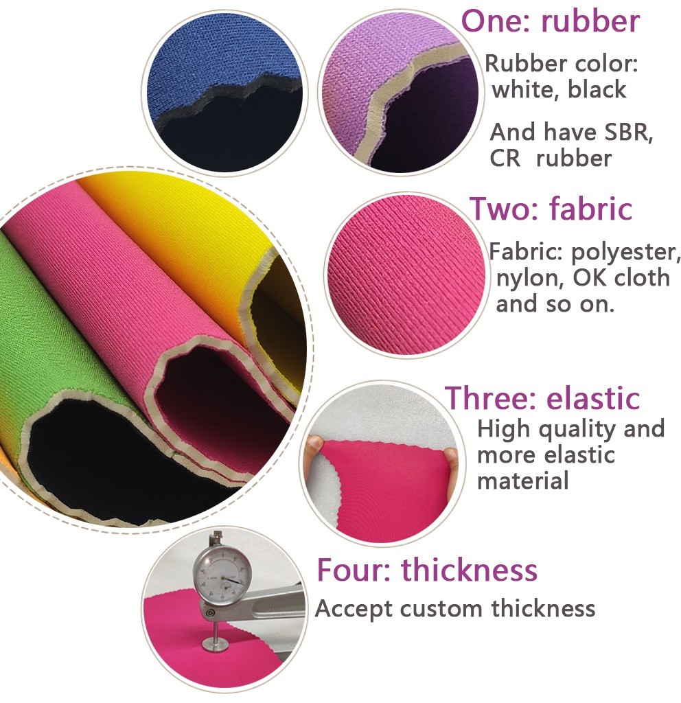 1.0-40mm CR Neoprene Rubber Lightweight Closed Cell Neoprene Roll
