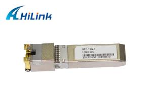 Quality 10G BASE-T RJ45 to 30~80 Meters CAT6 Copper SFP+ Transceivers wholesale