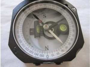 Quality Black Survey Instruments' Accessories Geology Metal Compass With Mirror wholesale