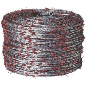 Quality 2mm 3mm Barbed Wire Fence Hot Dipped Galvanized Type Anti Theft High Security wholesale