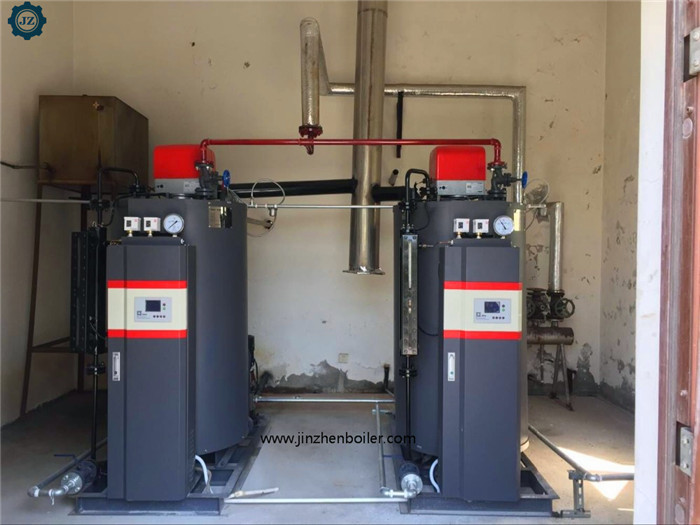 100kg/Hr Fuel Light Oil Diesel Steam Boiler For Alcohol Factory