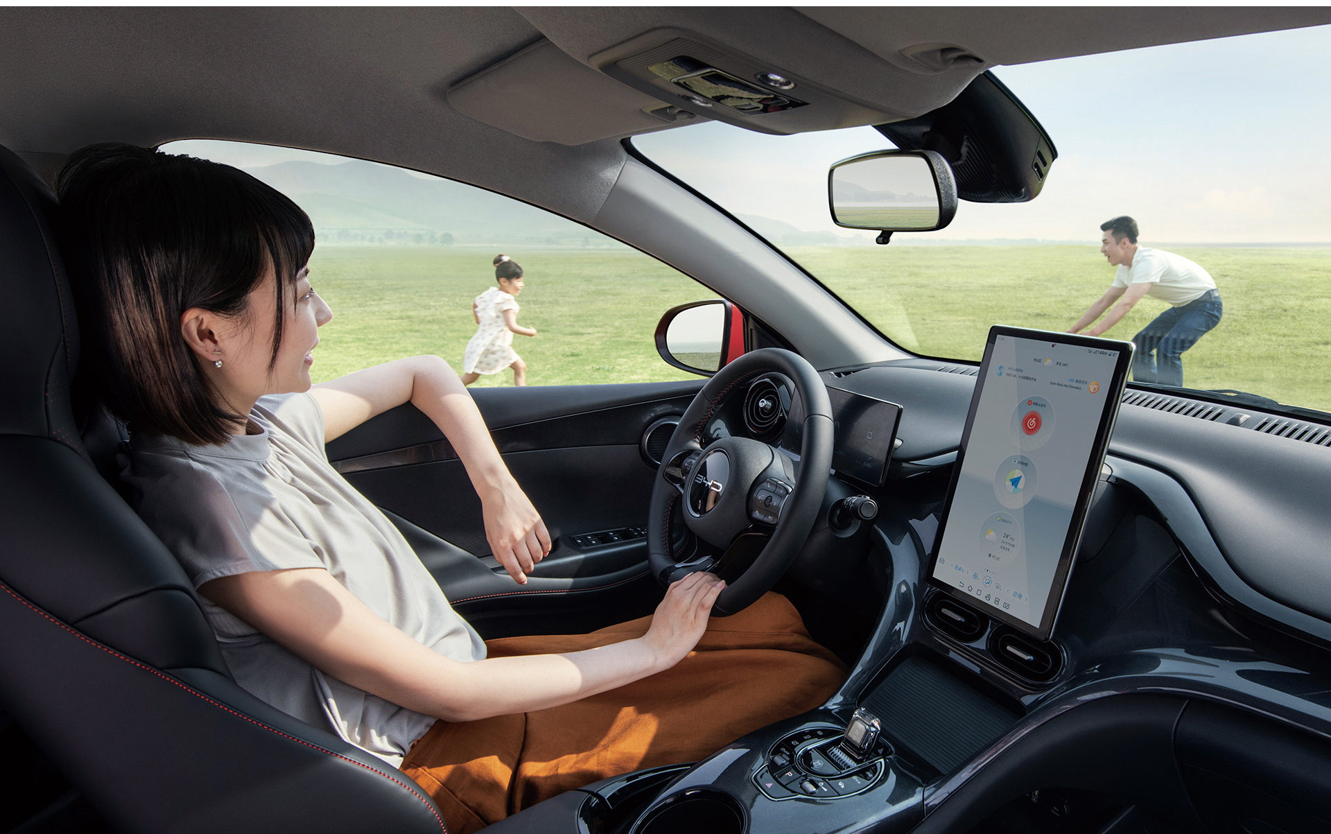 Full Electric E2 BYD EV Cars Vehicles AWD For Adults 2022