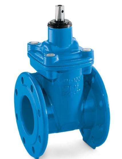 Cheap Ductile Iron Cast Gate Valve / Manual Resilient Seated Gate Valve for sale