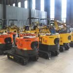 CE/EPA/EURO 5 Mini Crawler Excavator